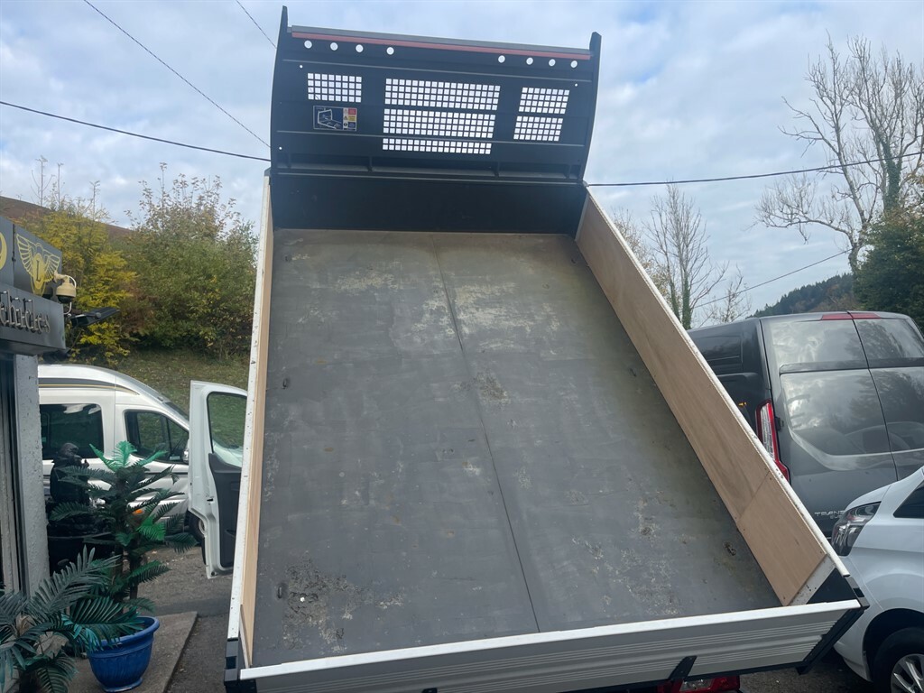 Ford Transit Custom 350 Leader Ecoblue Air-con Tipper HN71FYU White #2