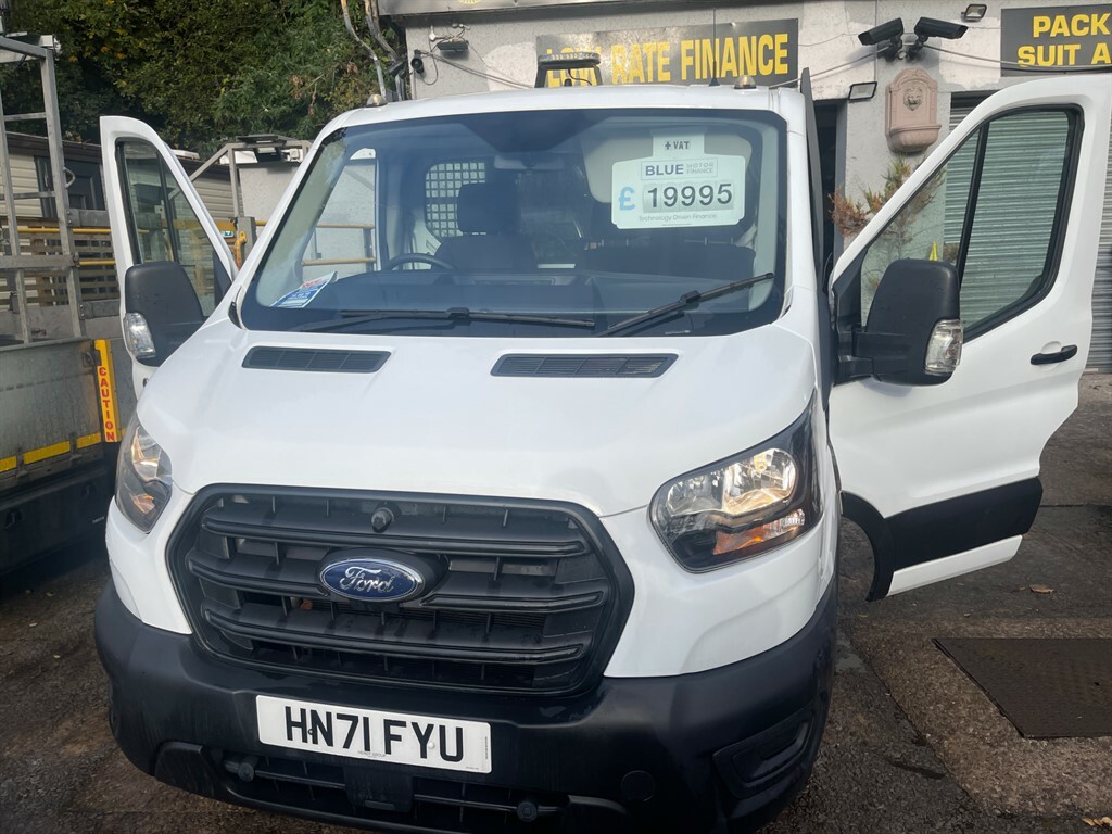 Ford Transit Custom 350 Leader Ecoblue Air-con Tipper HN71FYU White #6