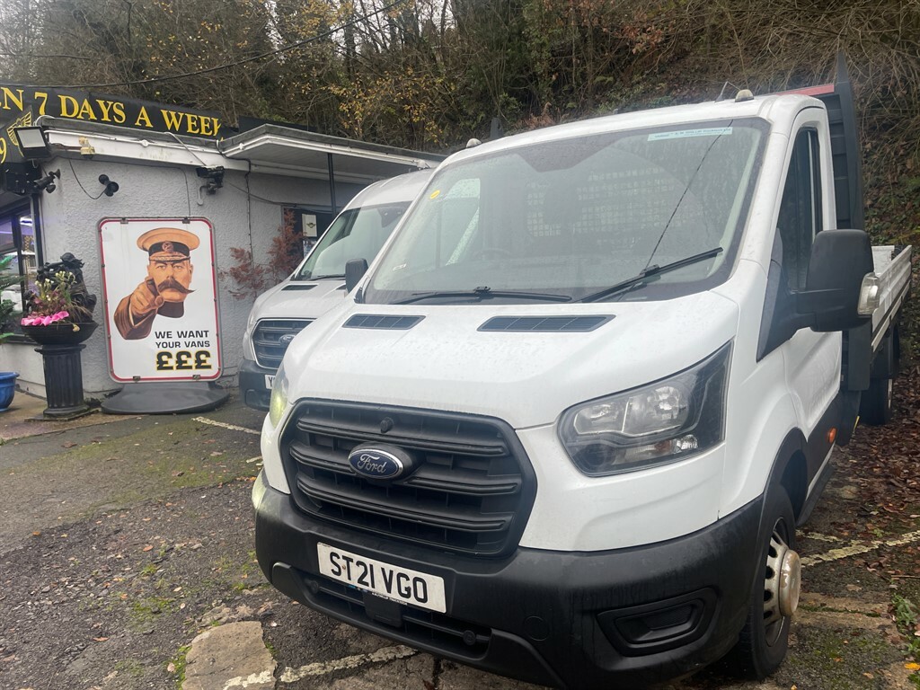 Ford Transit Custom 350 Leader Ecoblue Xlwb 14Ft Bed White