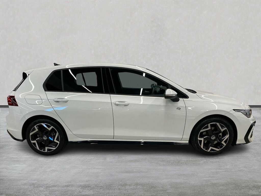 Volkswagen Golf 1.5 Etsi Mhev R-line Hatchback Hybrid D CN25XTH White #3