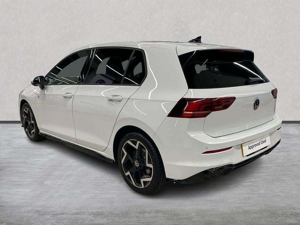 Volkswagen Golf 1.5 Etsi Mhev R-line Hatchback Hybrid D CN25XTH White #2