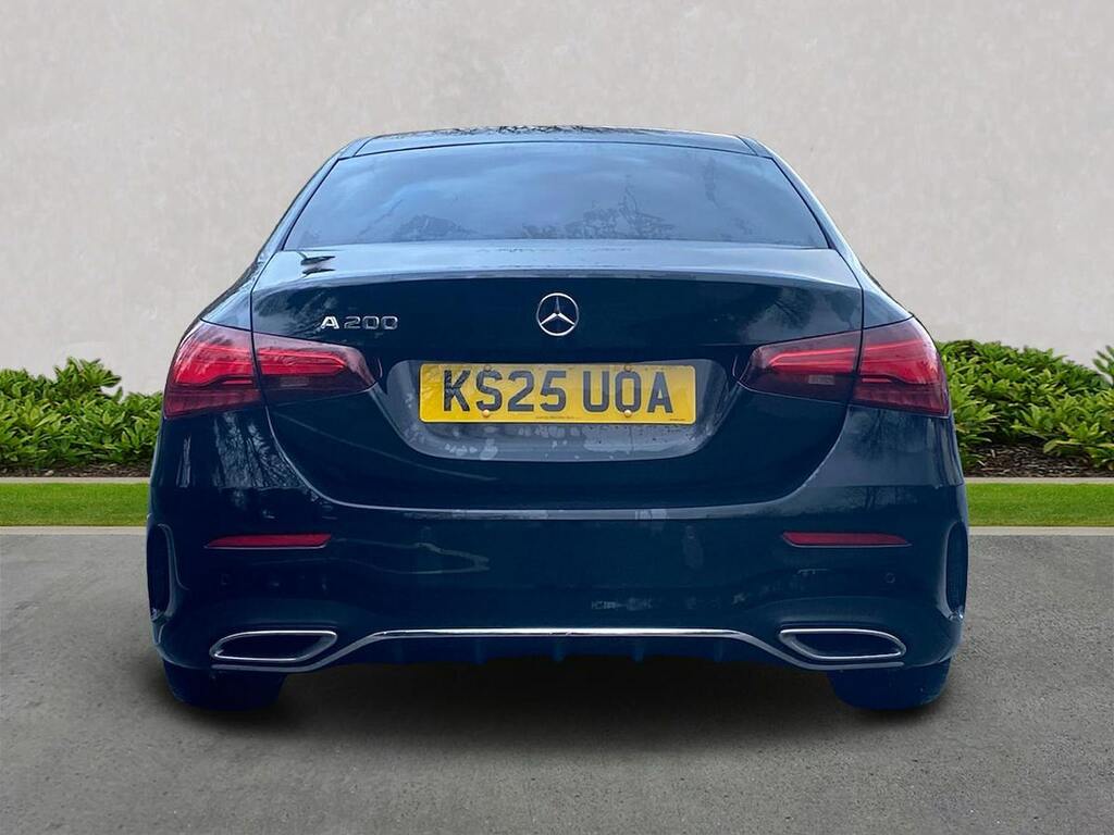Mercedes-Benz A Class A 200 Amg Line Premium Saloon KS25UOA Black #4
