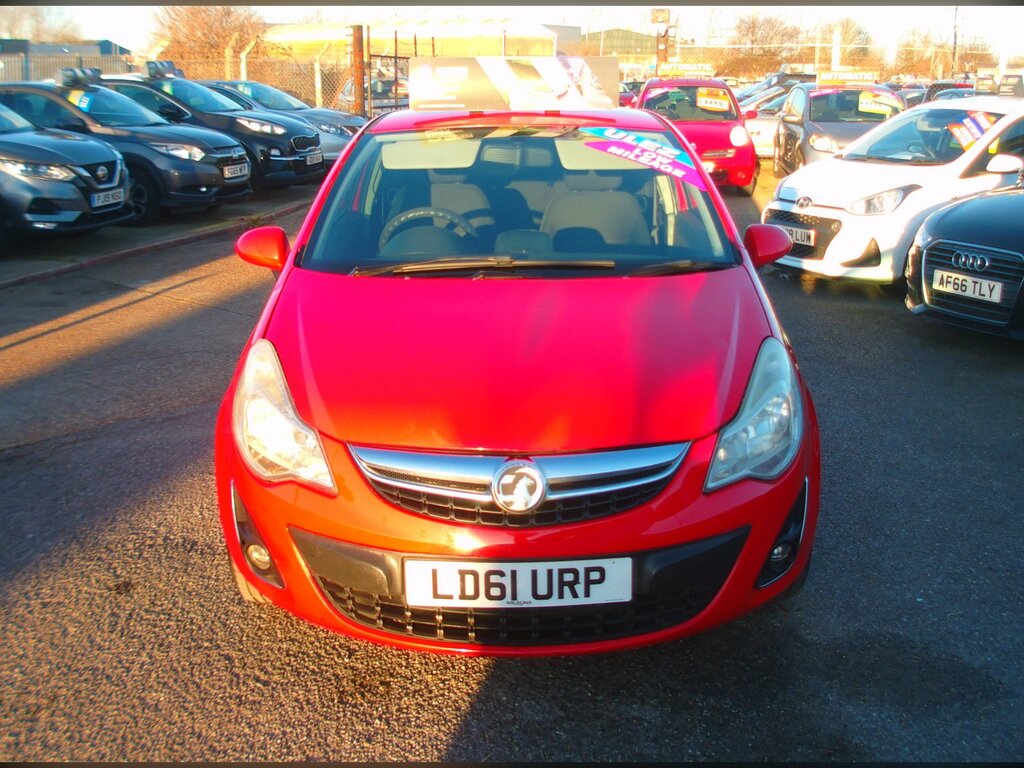 Vauxhall Corsa 1.2 16V Excite Hatchback LD61URP Red #2