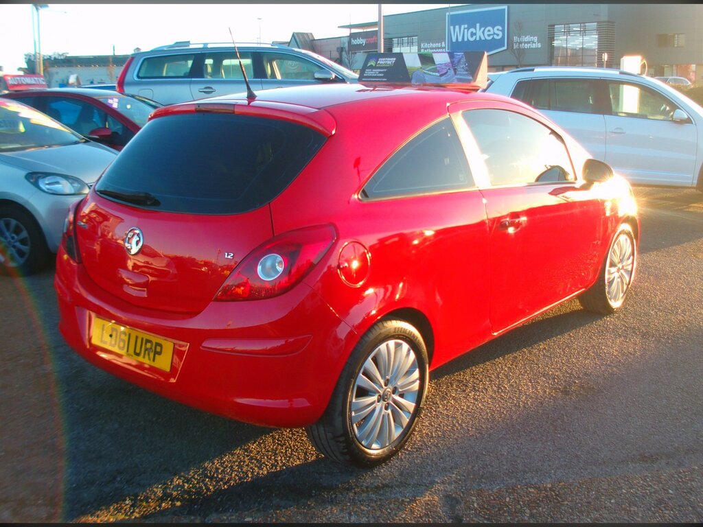 Vauxhall Corsa 1.2 16V Excite Hatchback LD61URP Red #6