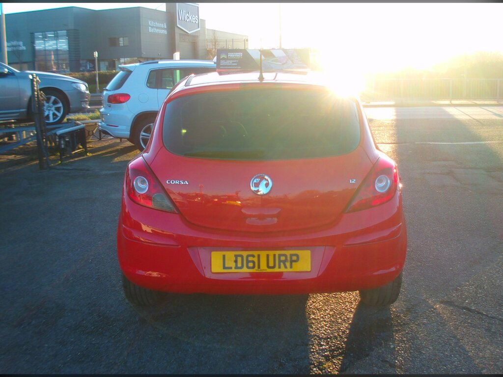Vauxhall Corsa 1.2 16V Excite Hatchback LD61URP Red #5