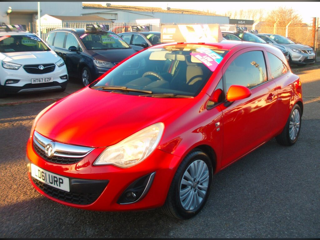 Vauxhall Corsa 1.2 16V Excite Hatchback LD61URP Red #3