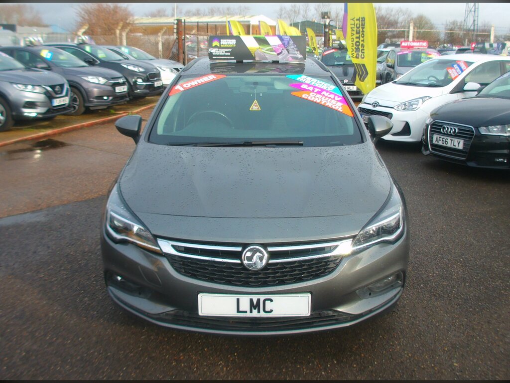Vauxhall Astra 1.0I Turbo Ecotec Tech Line Nav Sports Tourer EX68ZDA Grey #2