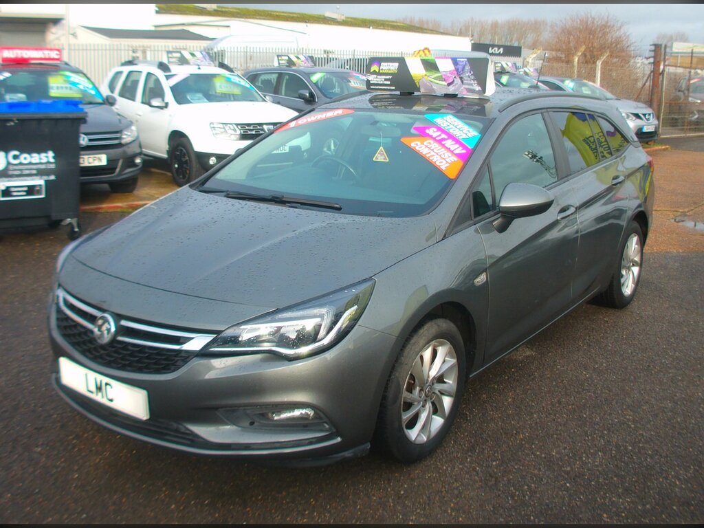 Vauxhall Astra 1.0I Turbo Ecotec Tech Line Nav Sports Tourer EX68ZDA Grey #3