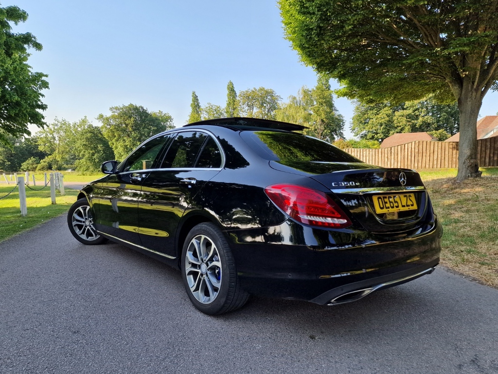 Mercedes-Benz C Class 2 0 C350e 6 4Kwh Sport Premium Plus G Tronic Euro OE65LZS Black #4