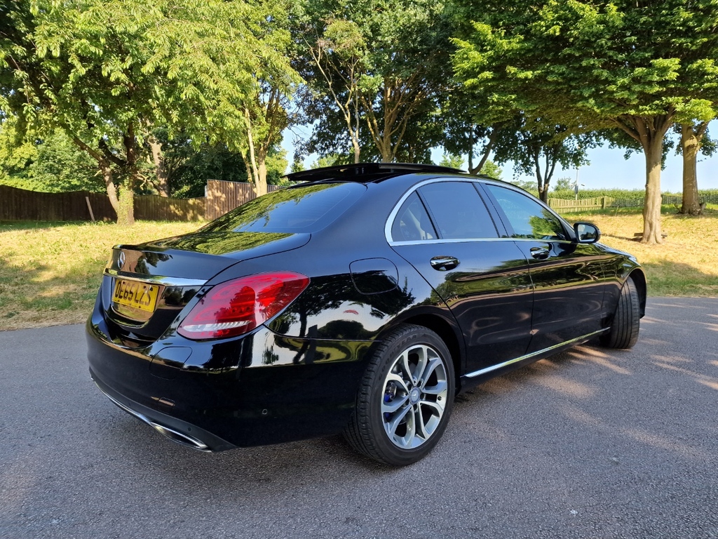 Mercedes-Benz C Class 2 0 C350e 6 4Kwh Sport Premium Plus G Tronic Euro OE65LZS Black #6