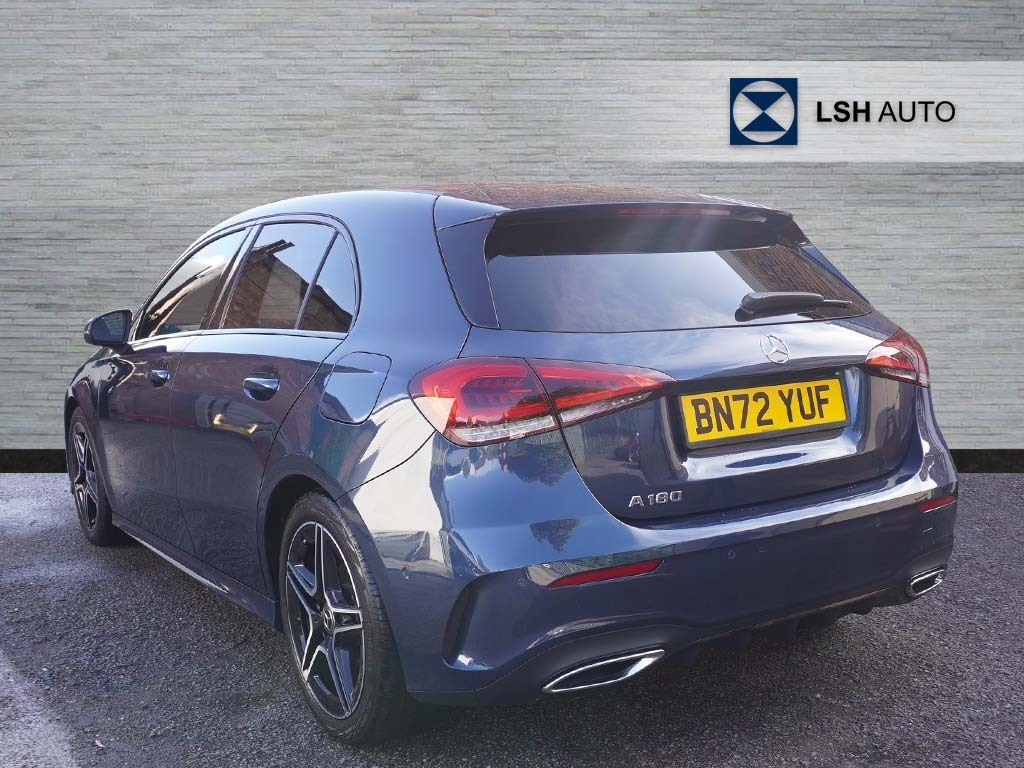 Mercedes-Benz A Class A180 Amg Line Executive BN72YUF Blue #3