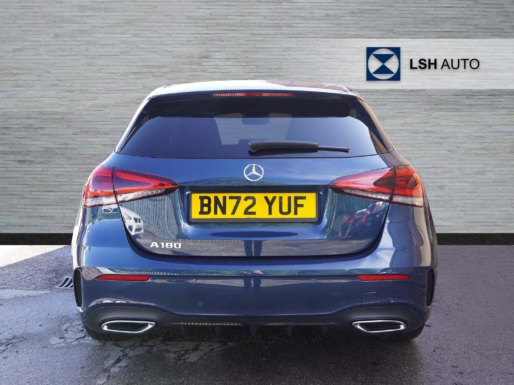 Mercedes-Benz A Class A180 Amg Line Executive BN72YUF Blue #5