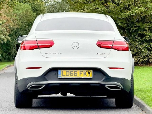 Mercedes-Benz GLC Class 2.1 Glc250d Amg Line Premium Coupe G- White #2