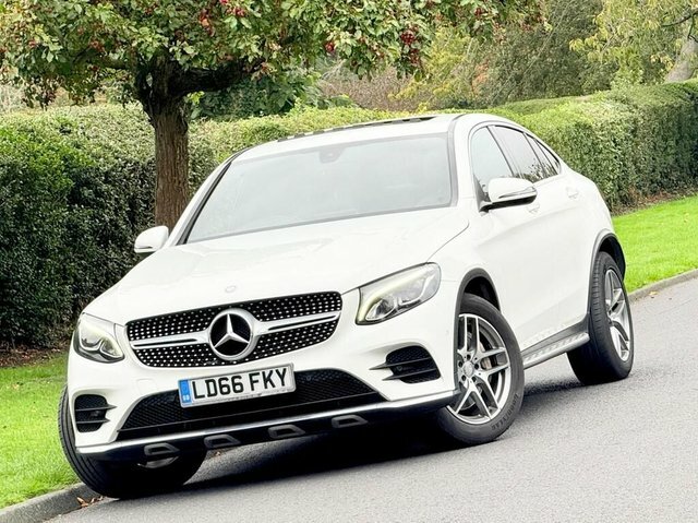 Mercedes-Benz GLC Class 2.1 Glc250d Amg Line Premium Coupe G- White #4