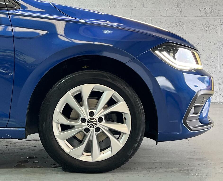 Volkswagen Polo 1.0 Tsi Style Euro 6 Ss LV71PYG Blue #5