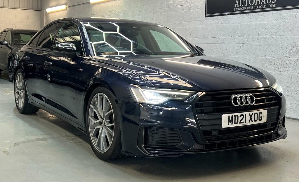 Audi A6 Saloon 2.0 Tdi 40 Black Edition S Tronic Euro 6 Ss MD21XOG Blue #2