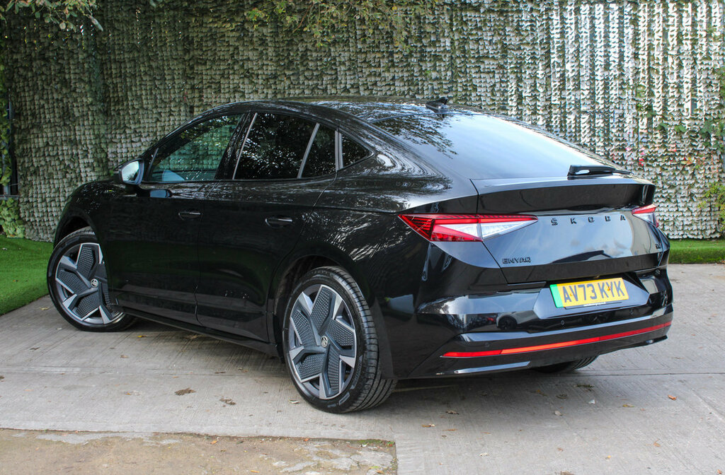 Skoda ENYAQ IV Vrs AV73KYK Black #6