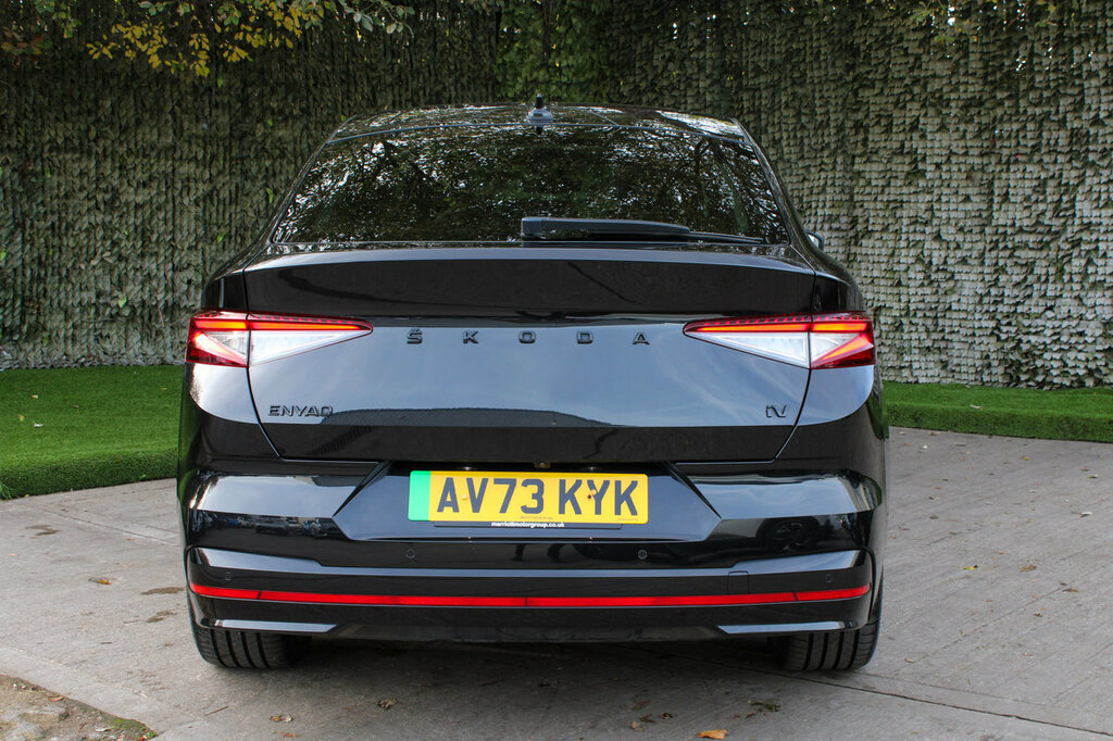 Skoda ENYAQ IV Vrs AV73KYK Black #5