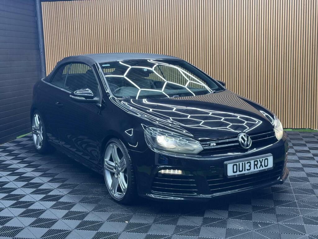 Volkswagen Golf 2.0 Tsi R Cabriolet Dsg Euro 5 OU13RXO Black #5