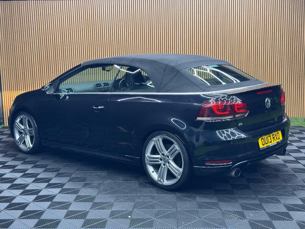 Volkswagen Golf 2.0 Tsi R Cabriolet Dsg Euro 5 OU13RXO Black #2