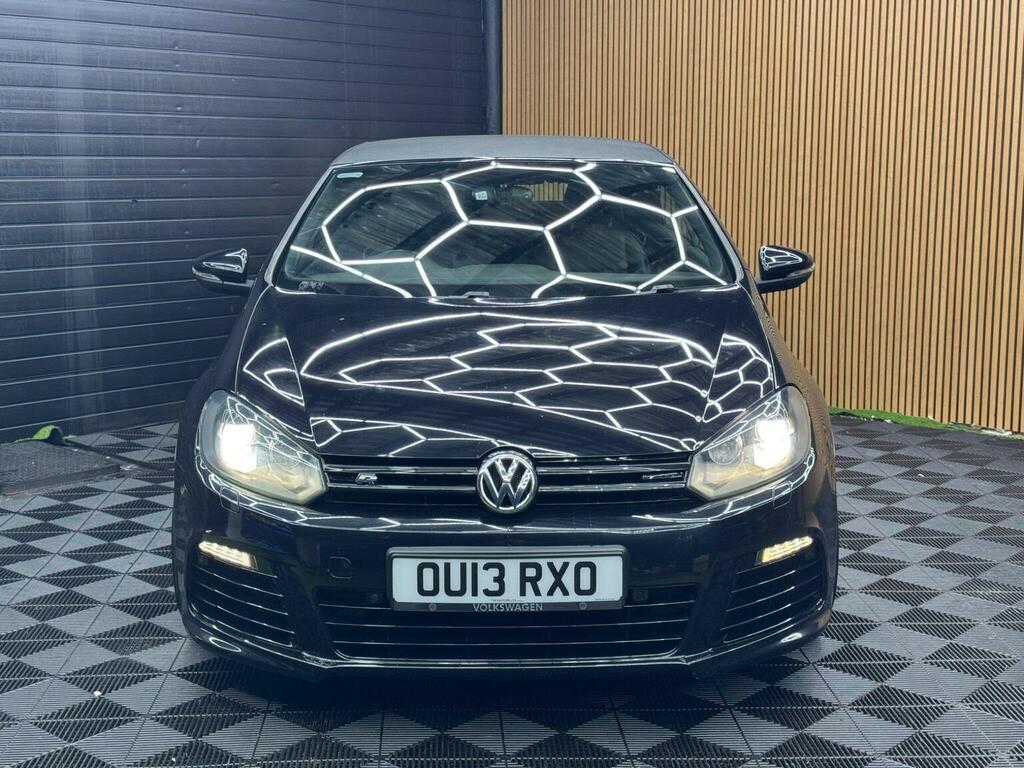 Volkswagen Golf 2.0 Tsi R Cabriolet Dsg Euro 5 OU13RXO Black #4