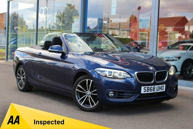 BMW 2 Series 1.5 218I Gpf Sport Convertible E Blue