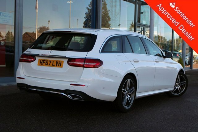 Mercedes-Benz E Class 2.0 E220d Amg Line Estate G-tronic Eur HF67LVH White #3