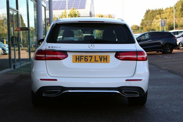 Mercedes-Benz E Class 2.0 E220d Amg Line Estate G-tronic Eur HF67LVH White #6