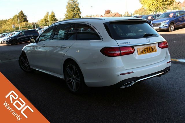 Mercedes-Benz E Class 2.0 E220d Amg Line Estate G-tronic Eur HF67LVH White #5