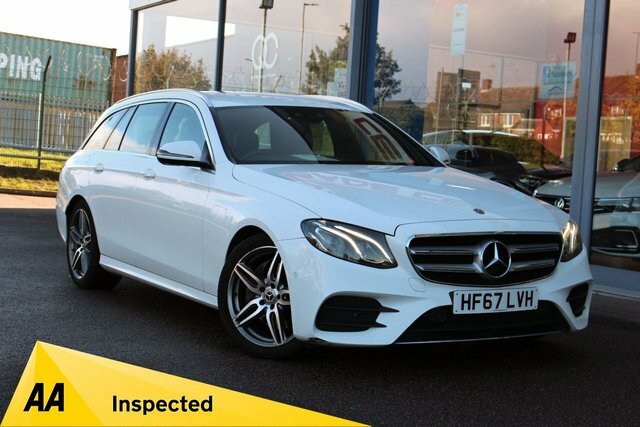 Mercedes-Benz E Class 2.0 E220d Amg Line Estate G-tronic Eur White
