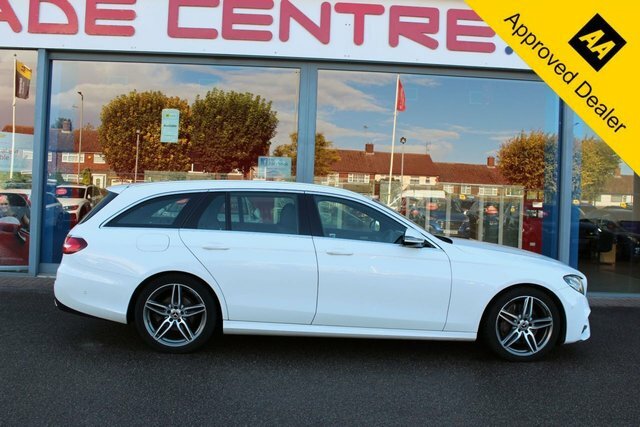 Mercedes-Benz E Class 2.0 E220d Amg Line Estate G-tronic Eur HF67LVH White #2