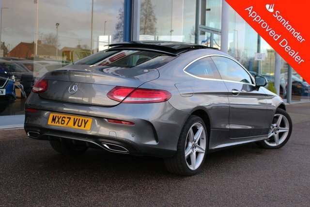 Mercedes-Benz C Class 2.1 C250d Amg Line Premium Plus Coupe MX67VUY Grey #3