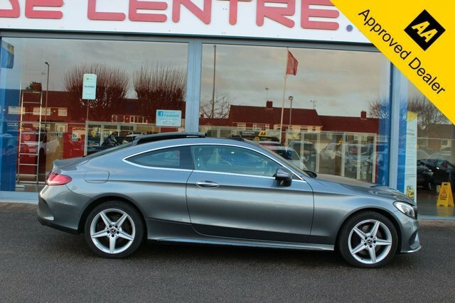 Mercedes-Benz C Class 2.1 C250d Amg Line Premium Plus Coupe MX67VUY Grey #2