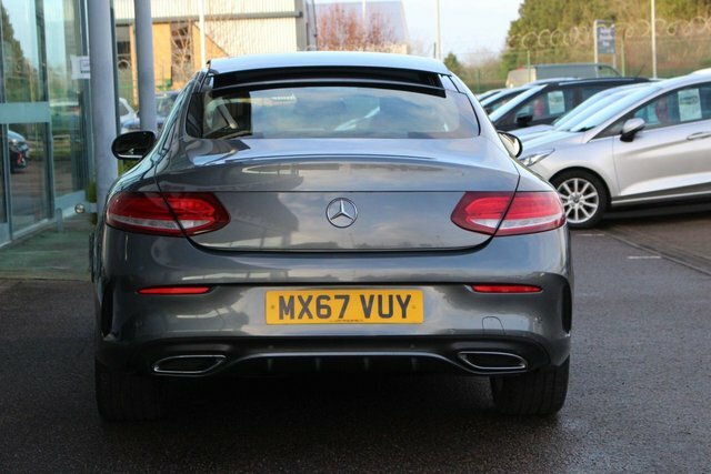 Mercedes-Benz C Class 2.1 C250d Amg Line Premium Plus Coupe MX67VUY Grey #6