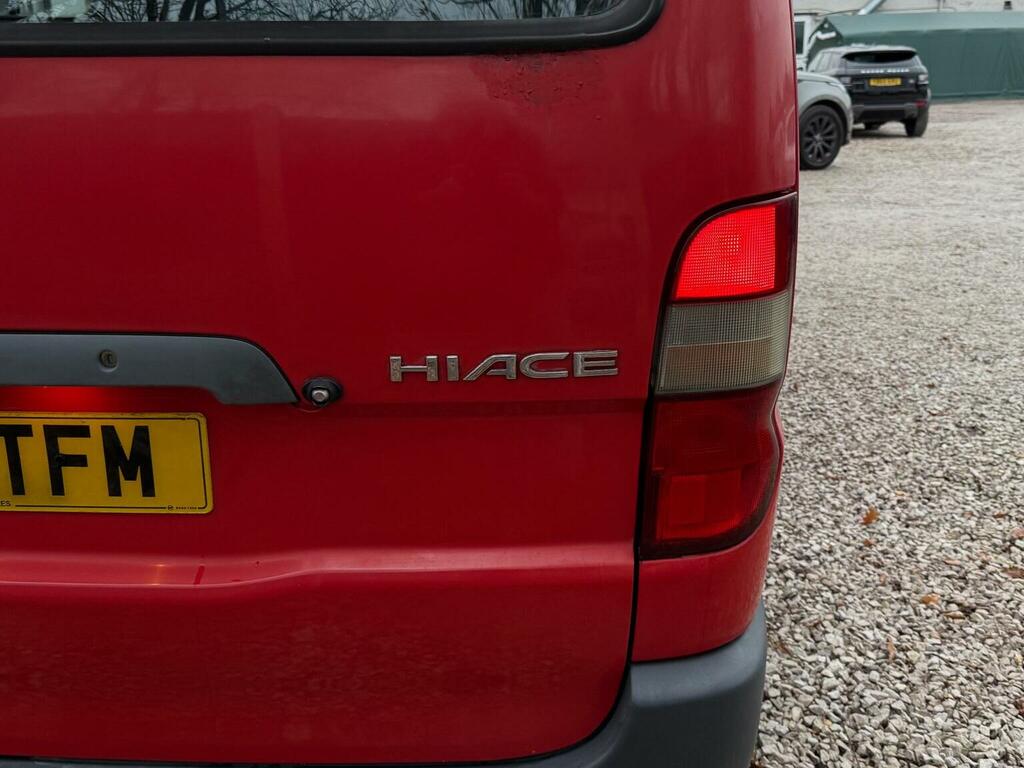 Toyota HiAce Regius Pop Top 4 Berth New Camper Conversion Silver #8