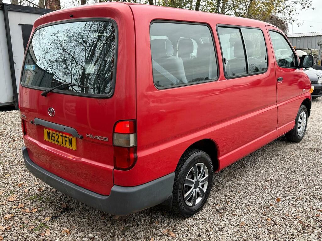 Toyota HiAce Regius Pop Top 4 Berth New Camper Conversion Silver #7