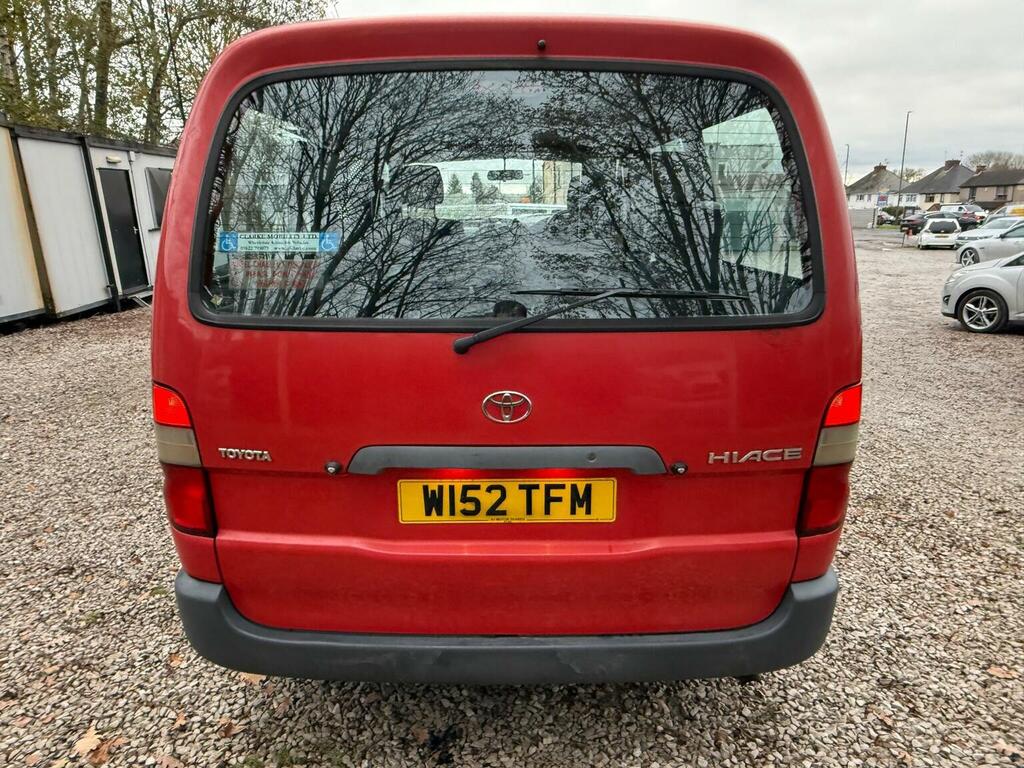 Toyota HiAce Regius Pop Top 4 Berth New Camper Conversion Silver #9