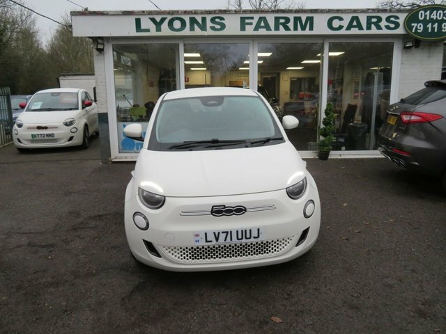 Fiat 500E 2021 42Kwh Icon Hatchback LV71UUJ White #5