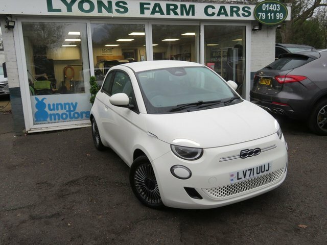 Fiat 500E 2021 42Kwh Icon Hatchback White