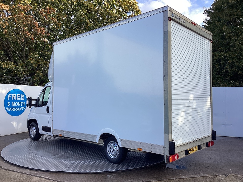 Peugeot Boxer 335 Lo Loader Luton A C Euro 6 L13ft 6 U7432 U White #3