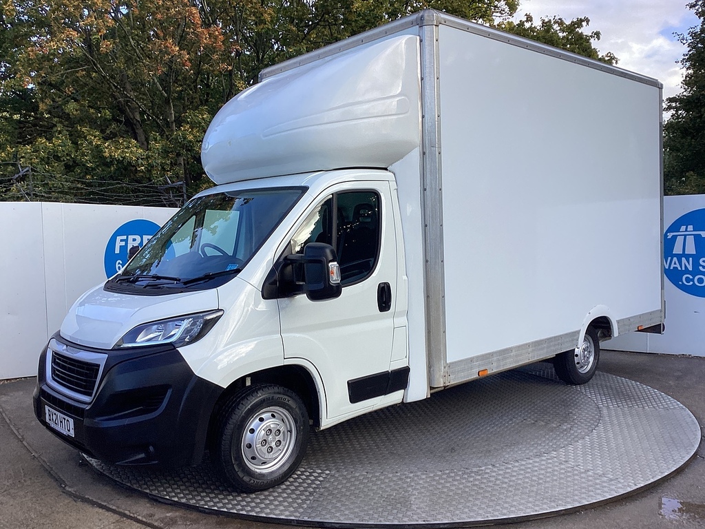 Peugeot Boxer 335 Lo Loader Luton A C Euro 6 L13ft 6 U7432 U White #5