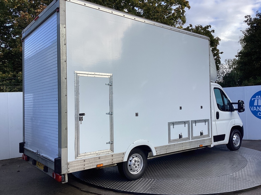Peugeot Boxer 335 Lo Loader Luton A C Euro 6 L13ft 6 U7432 U White #2