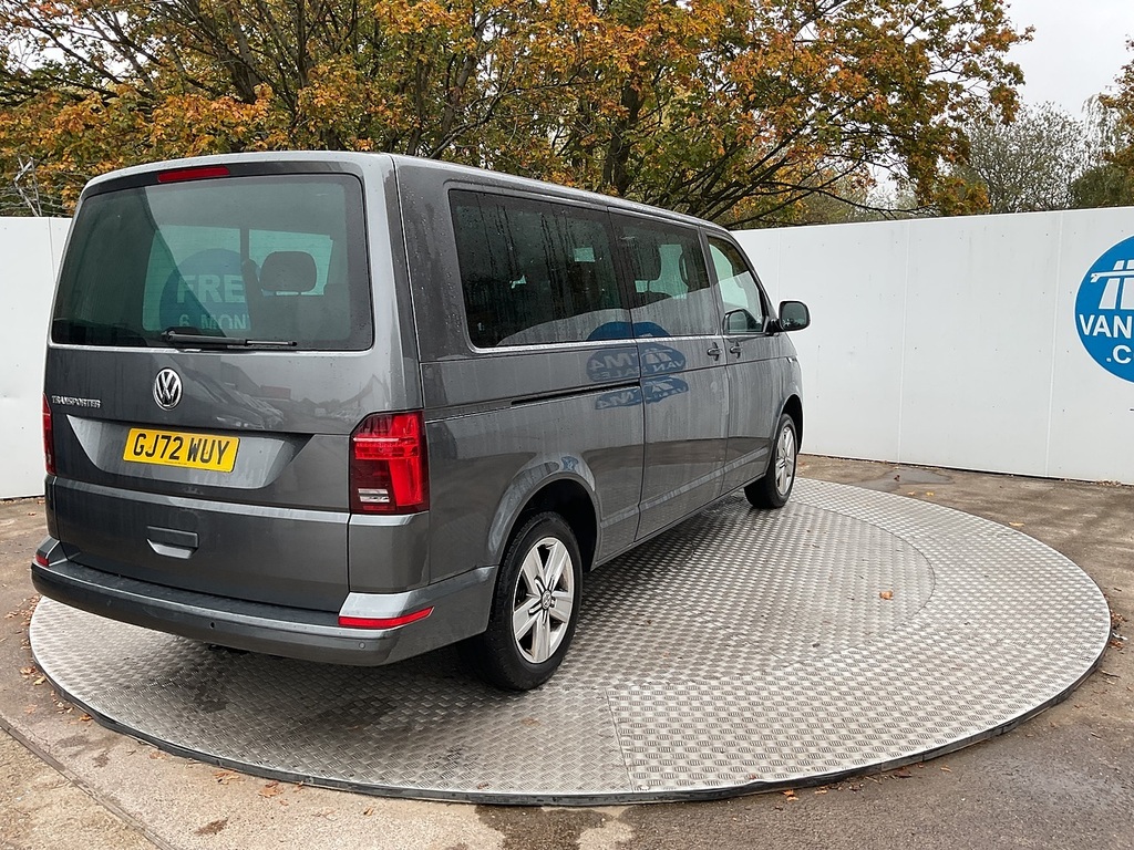 Volkswagen Transporter Shuttle Tdi Se 9 Seater Euro 6 U7603 Ulez Grey #3