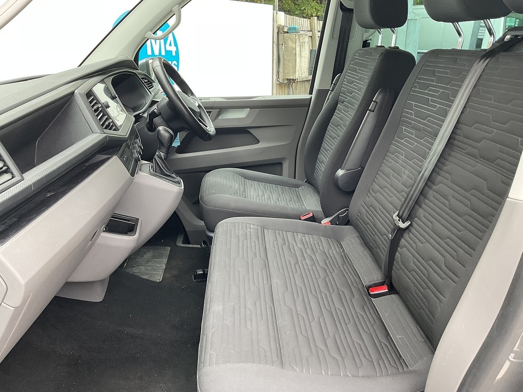 Volkswagen Transporter Shuttle Tdi Se 9 Seater Euro 6 U7603 Ulez Grey #6