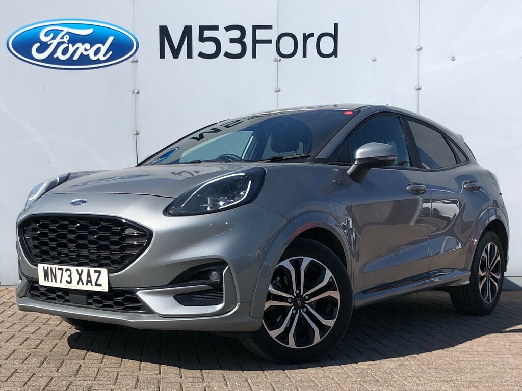 Ford Puma St-line Mhev Silver