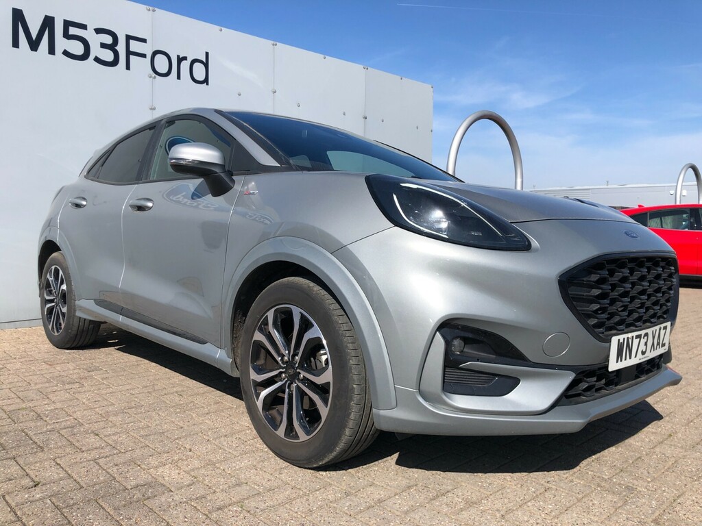 Ford Puma St-line Mhev WN73XAZ Silver #5