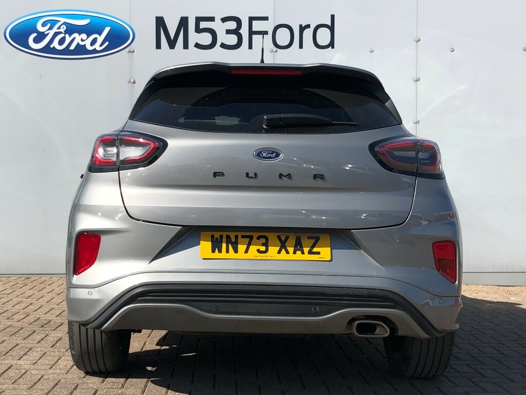 Ford Puma St-line Mhev WN73XAZ Silver #4