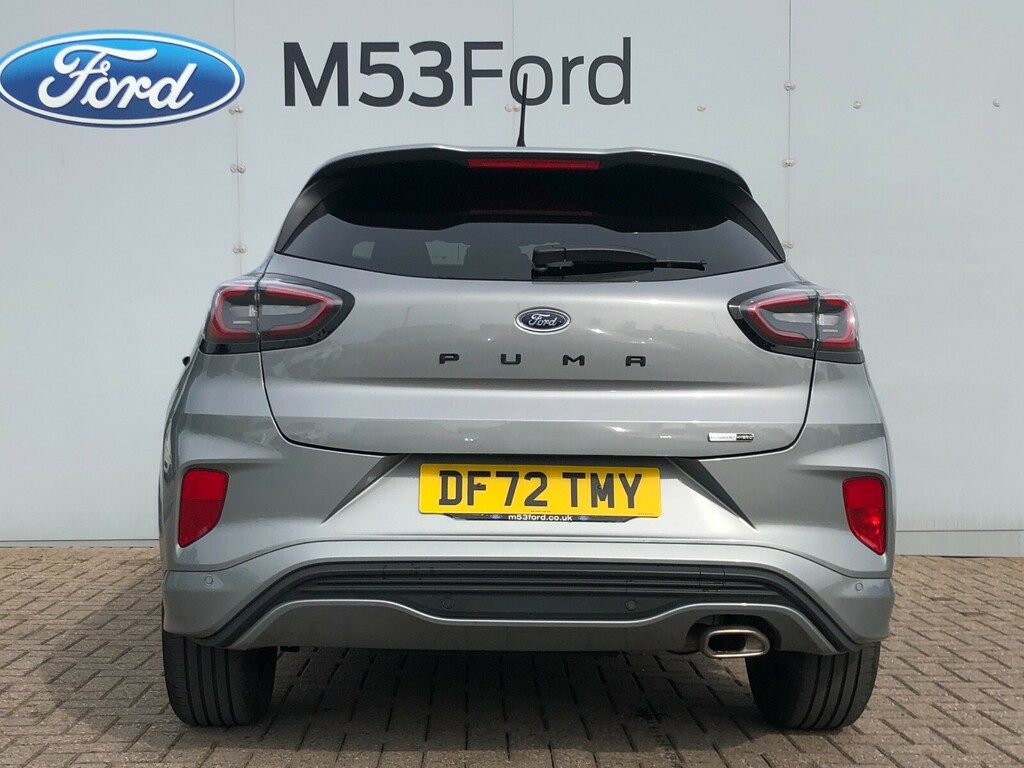 Ford Puma 1.0 Ecoboost Hybrid Mhev St-line DF72TMY Silver #4