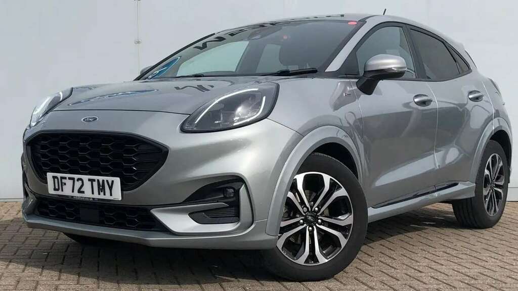 Ford Puma 1.0 Ecoboost Hybrid Mhev St-line DF72TMY Silver #2