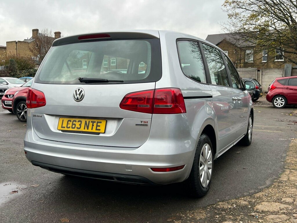 Volkswagen Sharan 1.4 Tsi Bluemotion Tech S Euro 5 Ss Silver #5